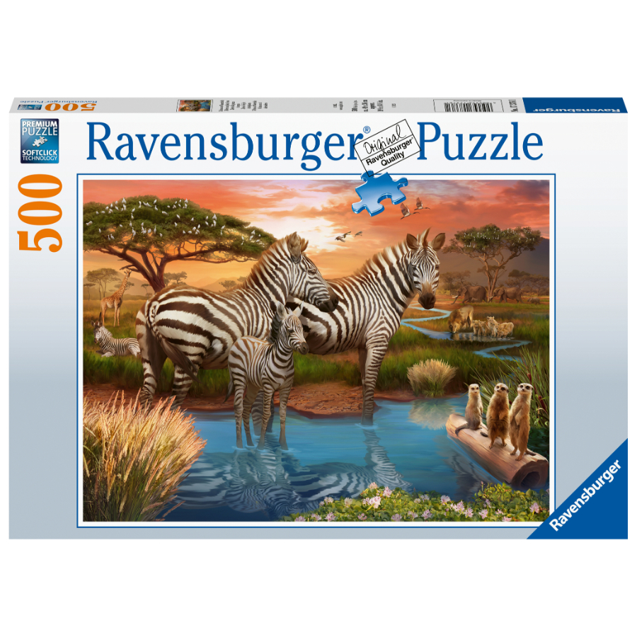 Ravensburger Puzzle 500 Piece Zebra
