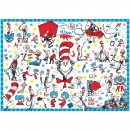 The Cat In The Hat Collage 1000 Piece Puzzle