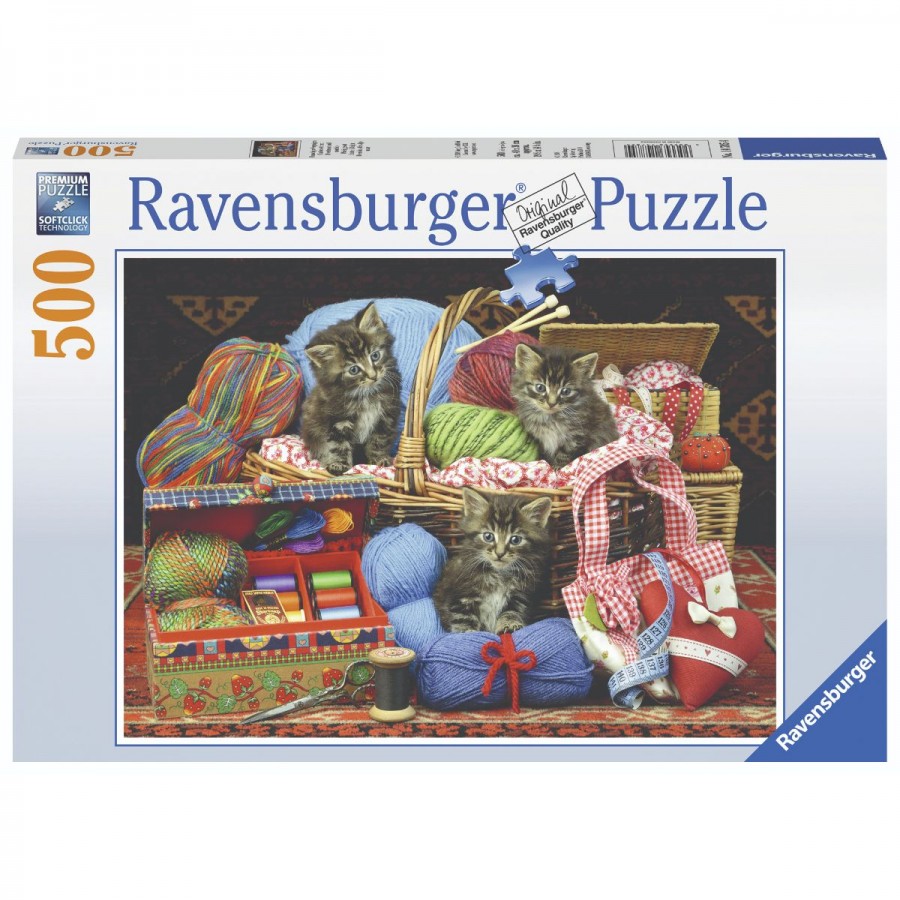 Ravensburger Puzzle 500 Piece Fluffy Pleasure