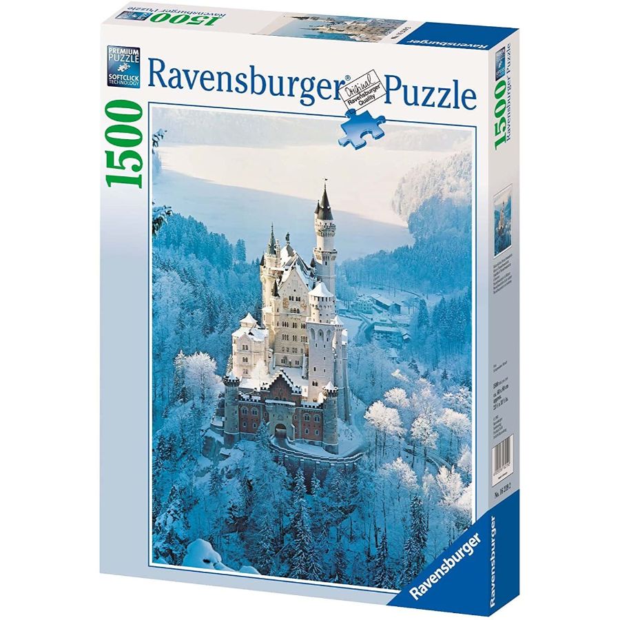 Ravensburger Puzzle 1500 Piece Neuschwanstein Castle In Winter