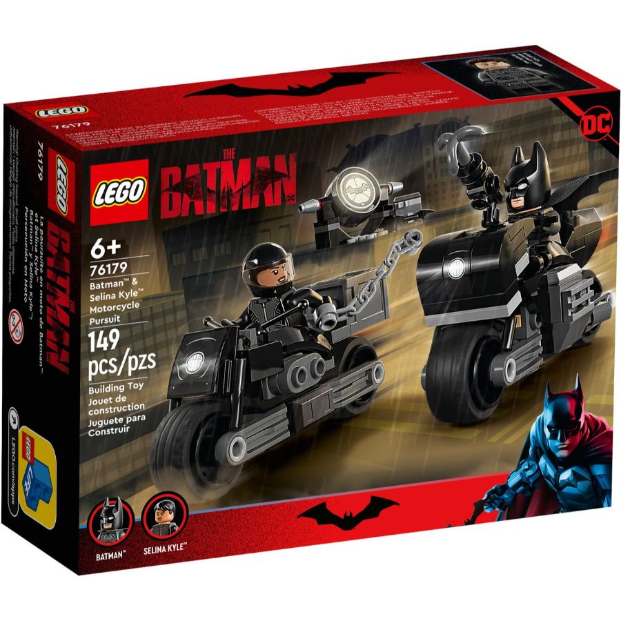 LEGO Super Heroes The Batman Batman & Selina Kyle Motorcycle Pursuit