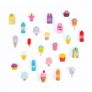 3C4G Snack N Sweets Puzzle Eraser 25 Piece Set