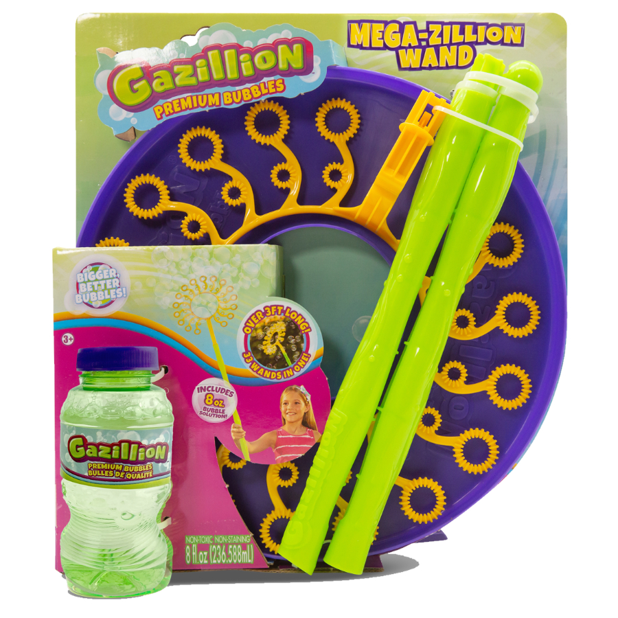 Gazillion Mega Zillion Wand With Bubbles