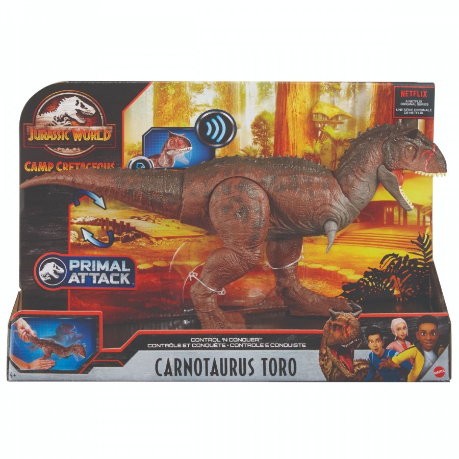 Jurassic World Control N Conquer Carnotaurus Toro