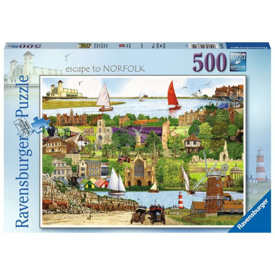 Ravensburger Puzzle 500 Piece Escape To Norfolk