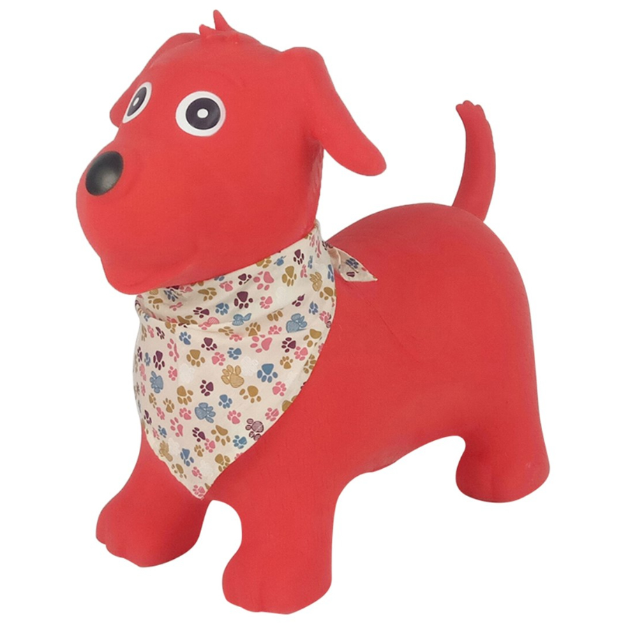 Bouncy Rider Red Dog Ride On