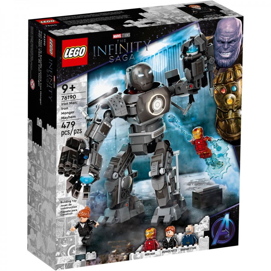 LEGO Super Heroes Iron Man Iron Monger Mayhem