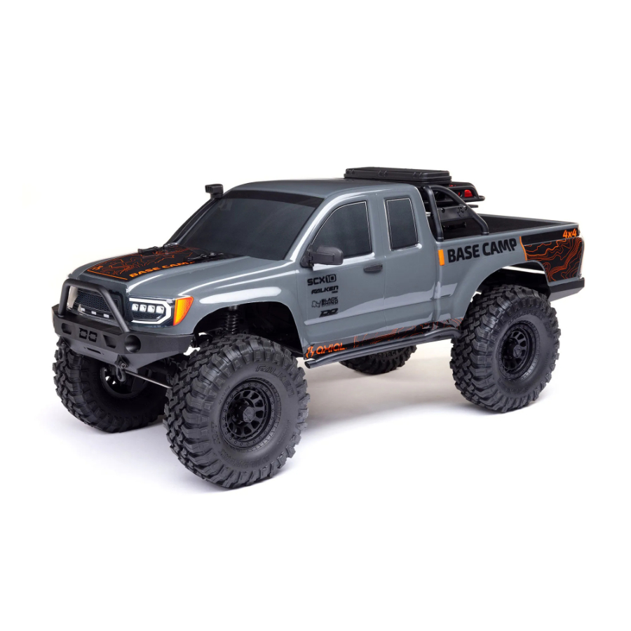 Axial Radio Control 1:10 SCX10 III Base Camp V2 Rock Crawler RTR Gray