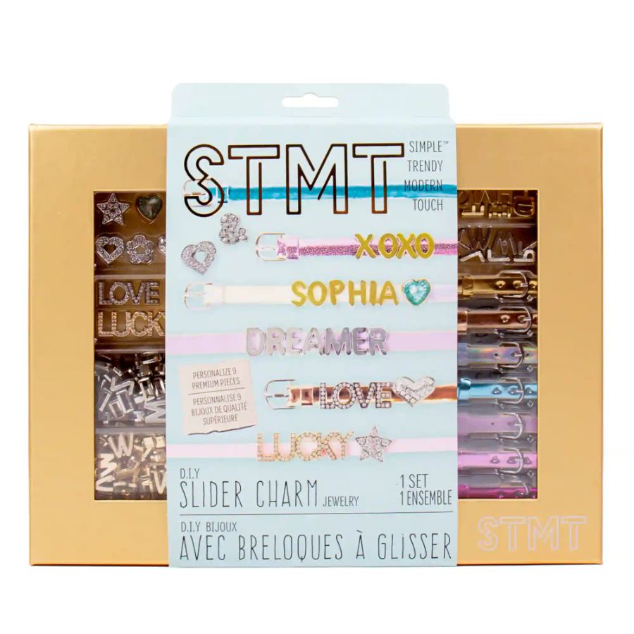 STMT Slider Charm Jewelry Set