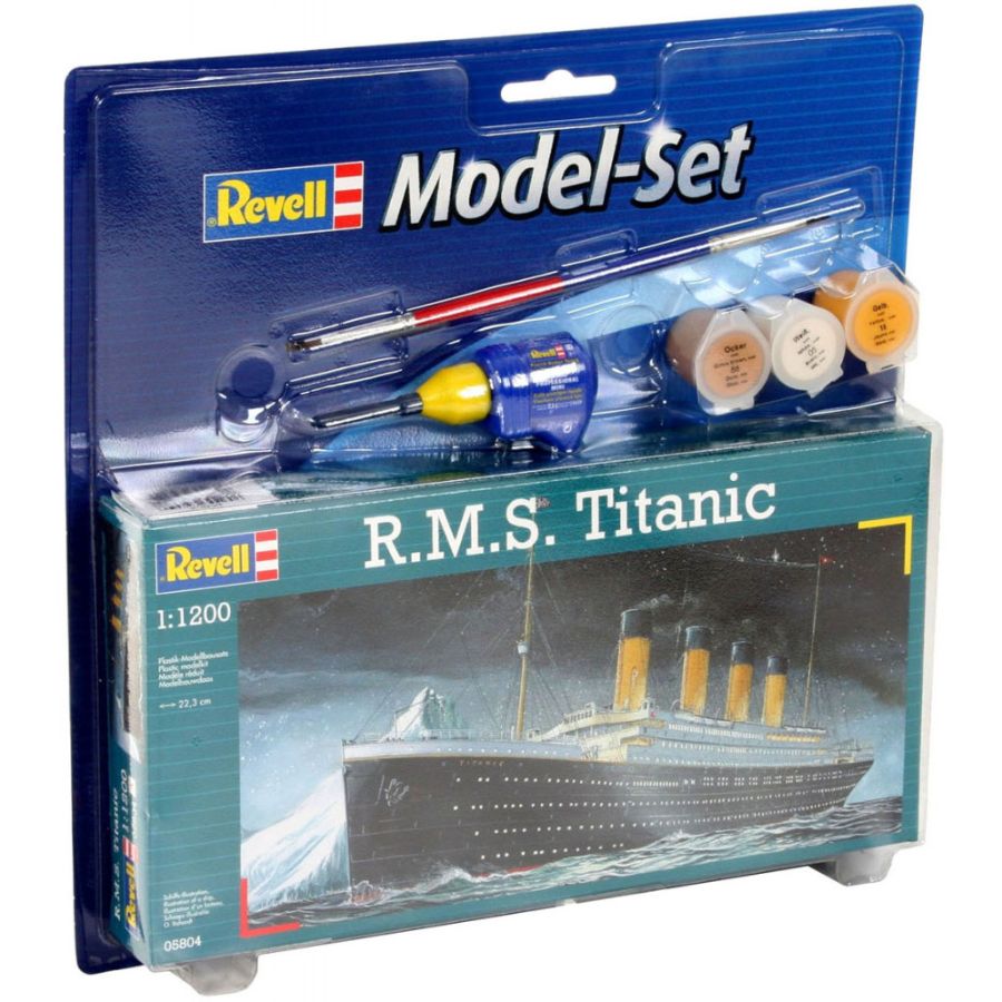 Revell Model Kit Gift Set 1:1200 RMS Titanic