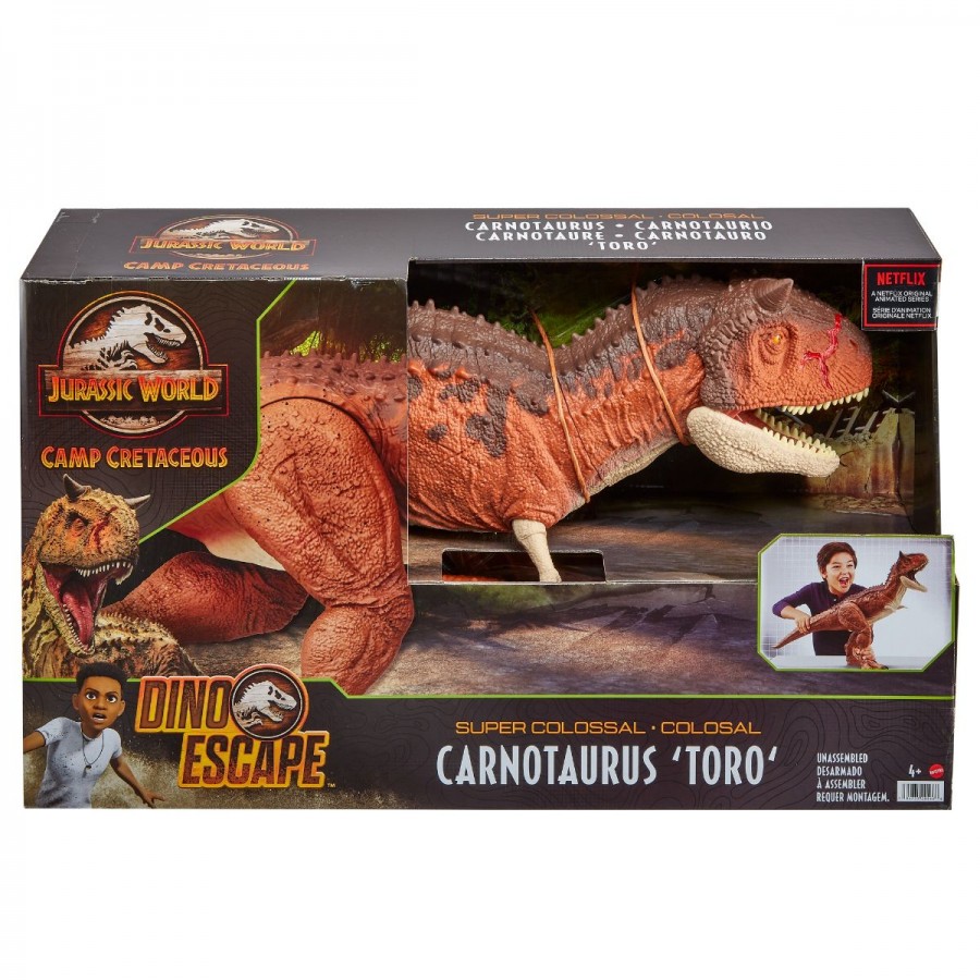 Jurassic World Super Colossal Carnotaurus Toro