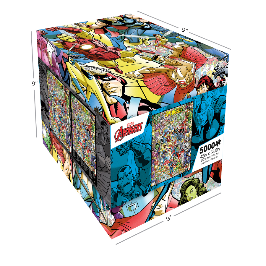 Marvel Avengers 60th Anniversary 5000 Piece Puzzle