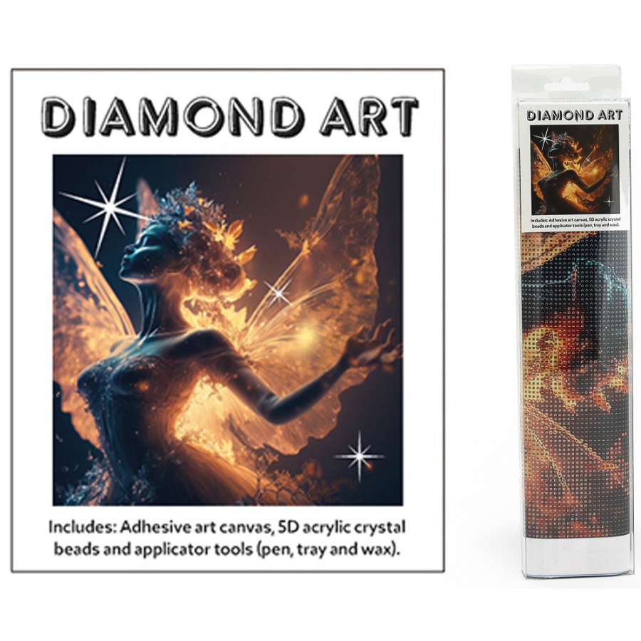 Diamond Art Kit 30cm x 30cm Fairy Queen