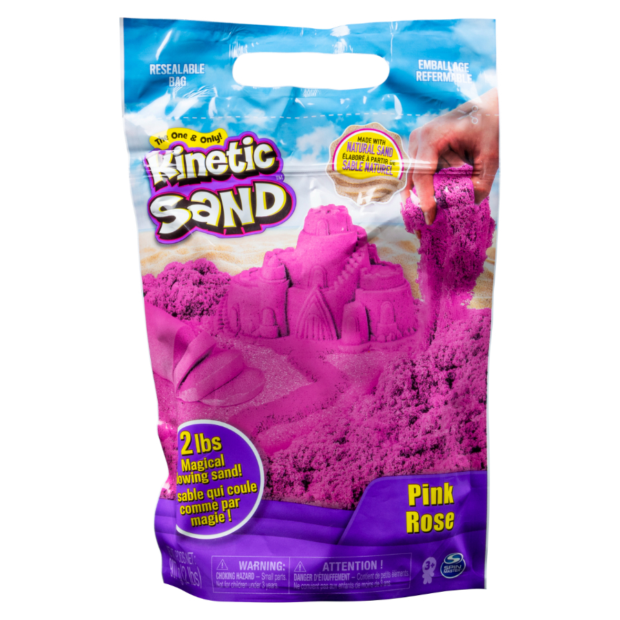 Kinetic Sand Colour Bag Pink 900g