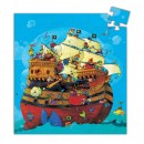 Djeco Barbarossa Boat Silhouette Puzzle 54 Piece