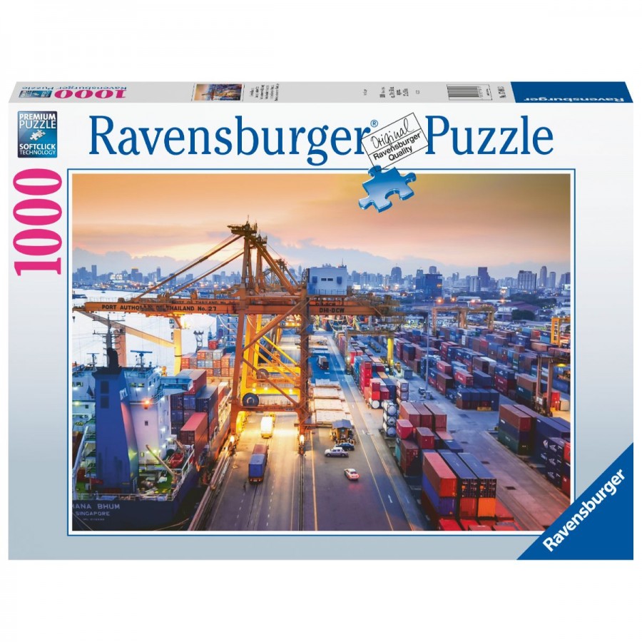 Ravensburger Puzzle 1000 Piece Port Of Hamburg