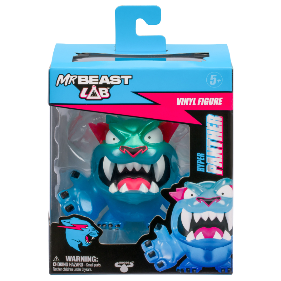 Mr Beast Lab Vinyl Figure Camo Panther