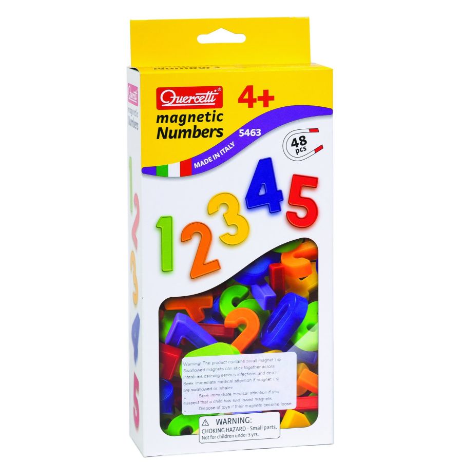 Quercetti Magnetic Numbers 48 Pack