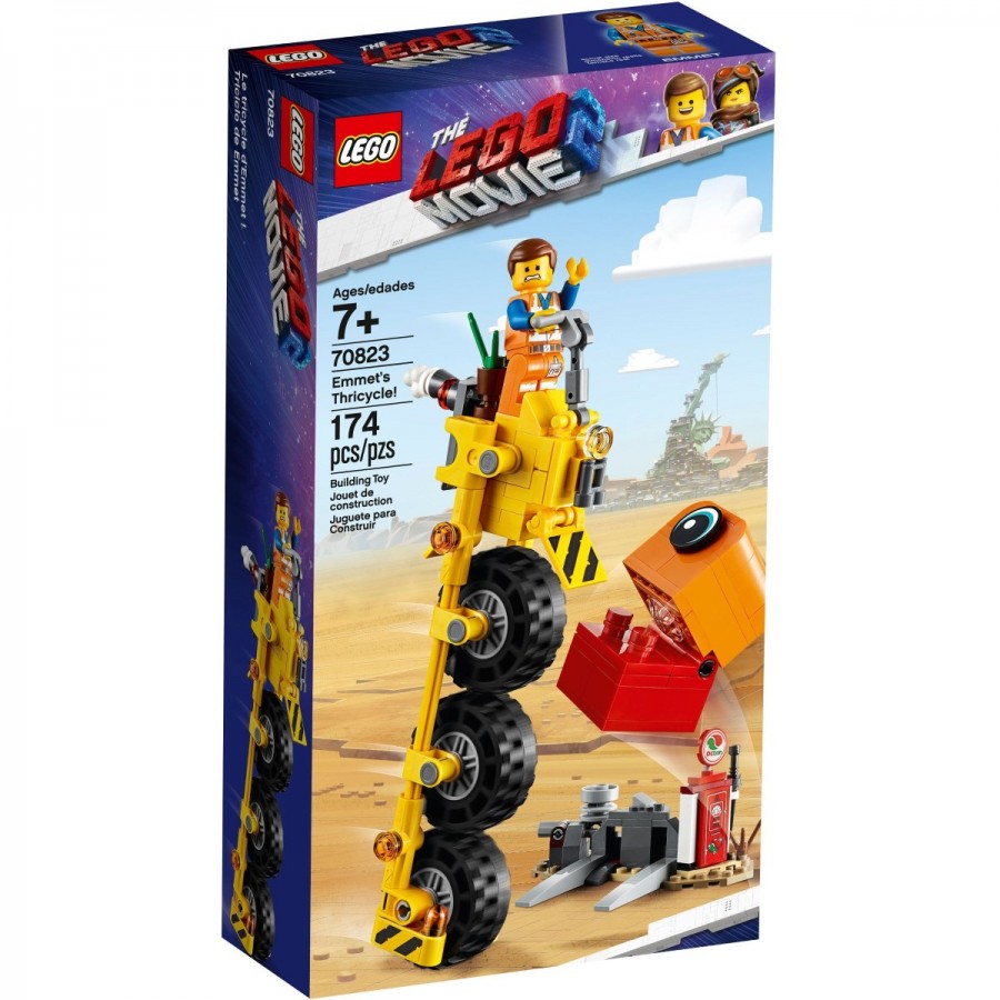 LEGO Movie 2 Emmets Thricycle