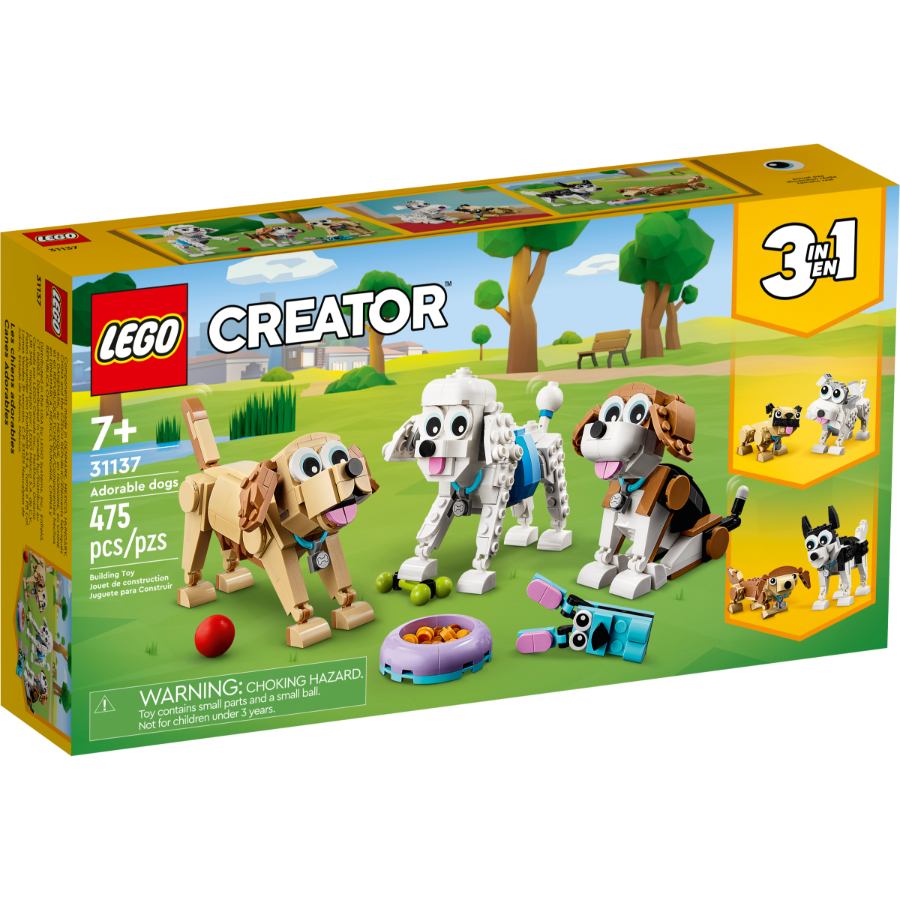 LEGO Creator Adorable Dogs 3 Pack