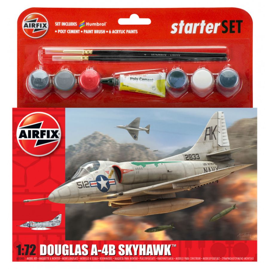 Airfix Starter Kit 1:72 Douglas A-4 Skyhawk