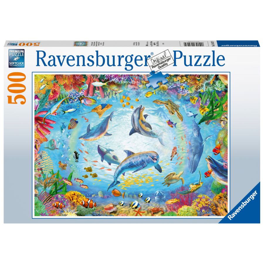Ravensburger Puzzle 500 Piece Cave Dive