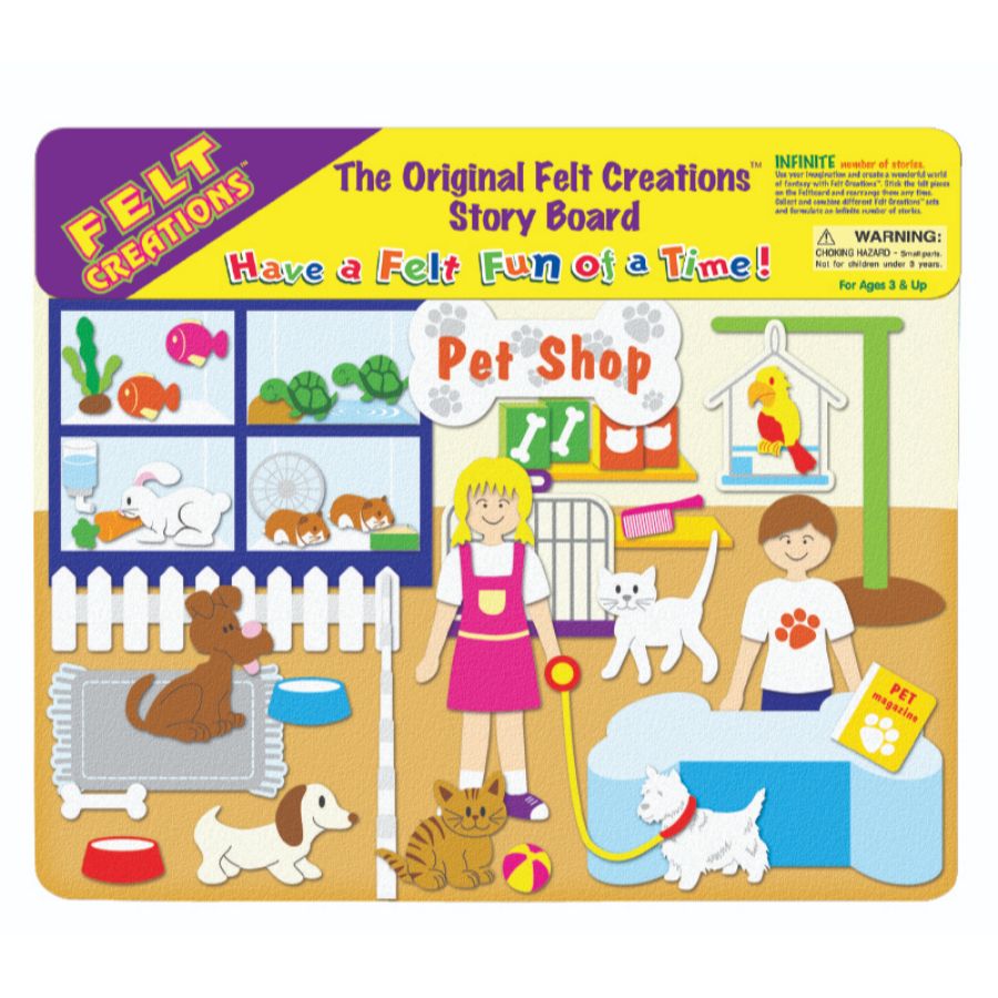 Felt Creations Pet Shop