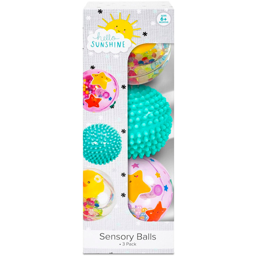 Hello Sunshine Sensory Balls 3 Pack