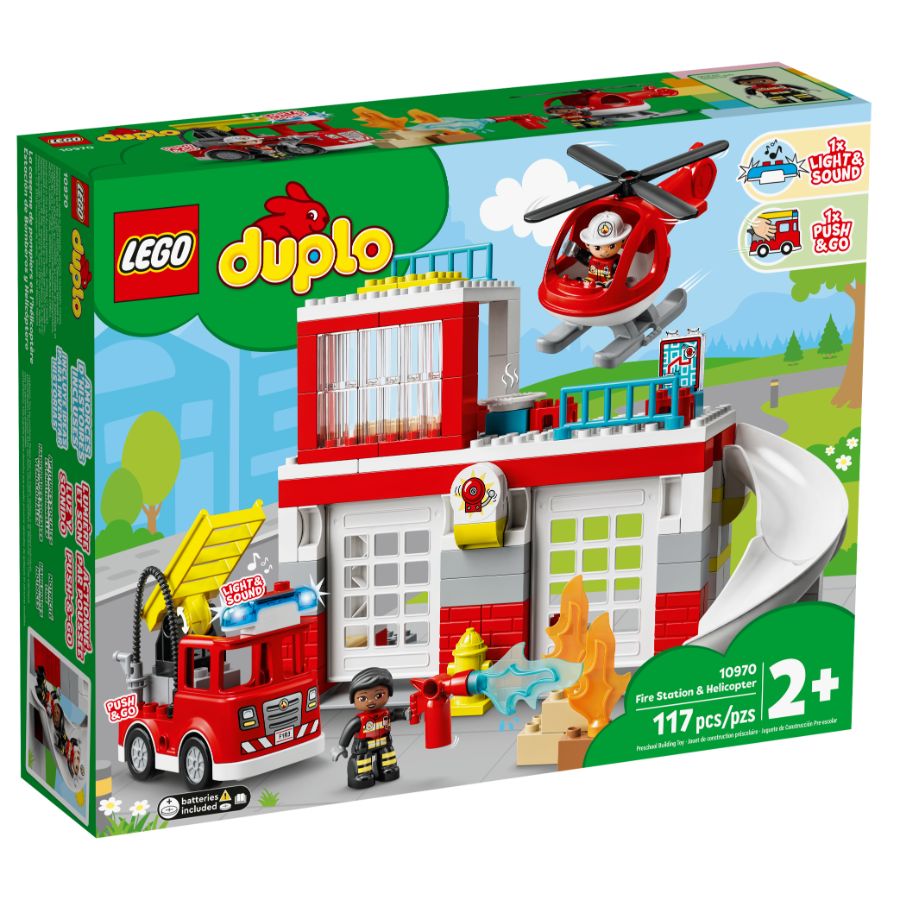 LEGO DUPLO Fire Station & Helicopter