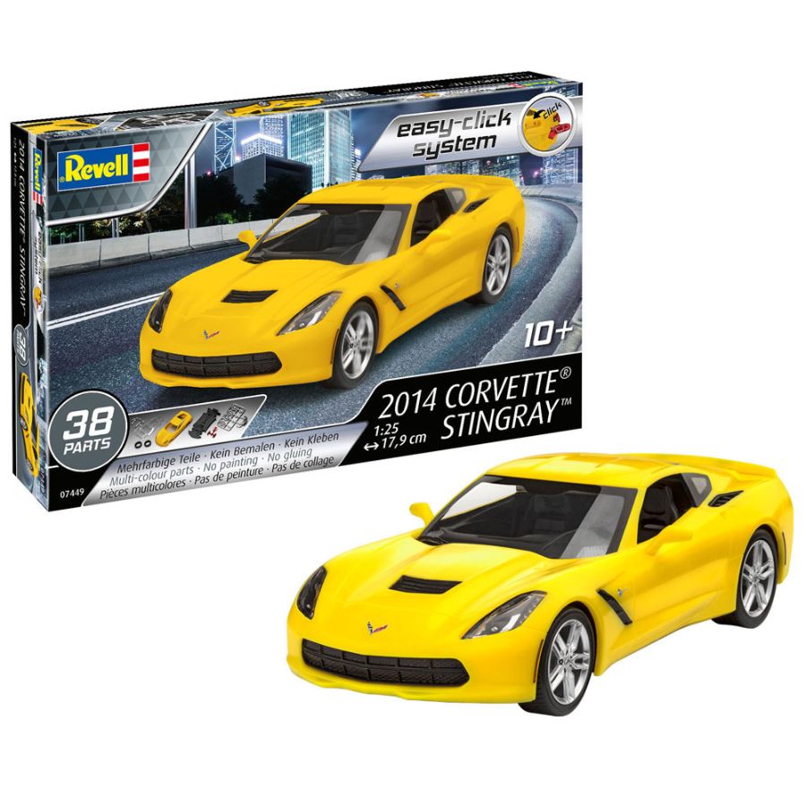 Revell Model Kit 1:24 2014 Corvette Stingray