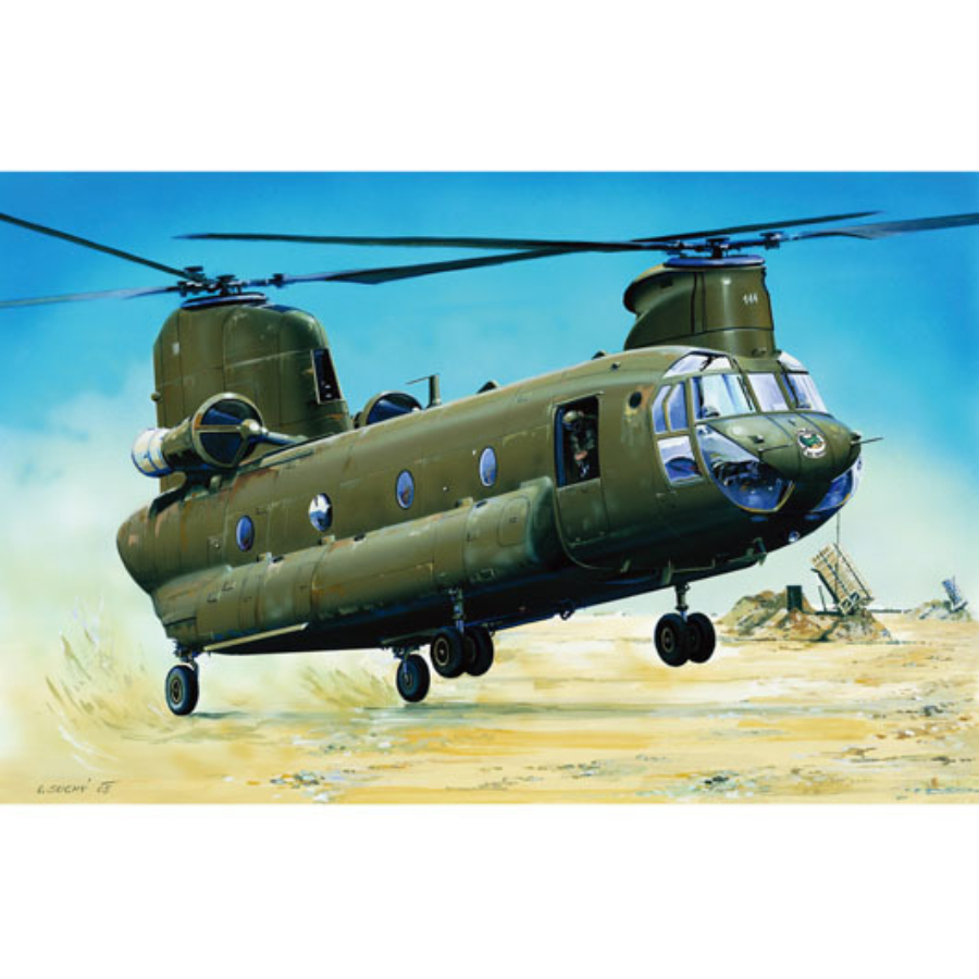 Trumpeter Model Kit 1:72 CH-47D Chinook Aust Decals