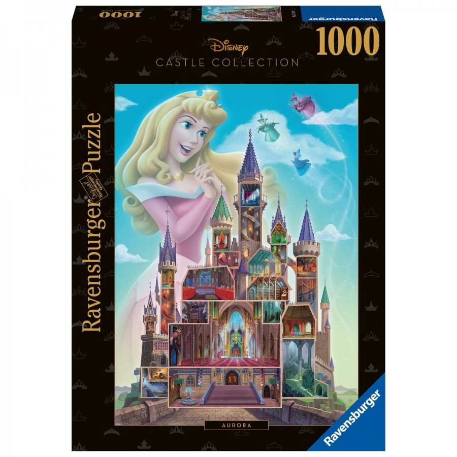 Ravensburger Puzzle Disney 1000 Piece Castles Aurora