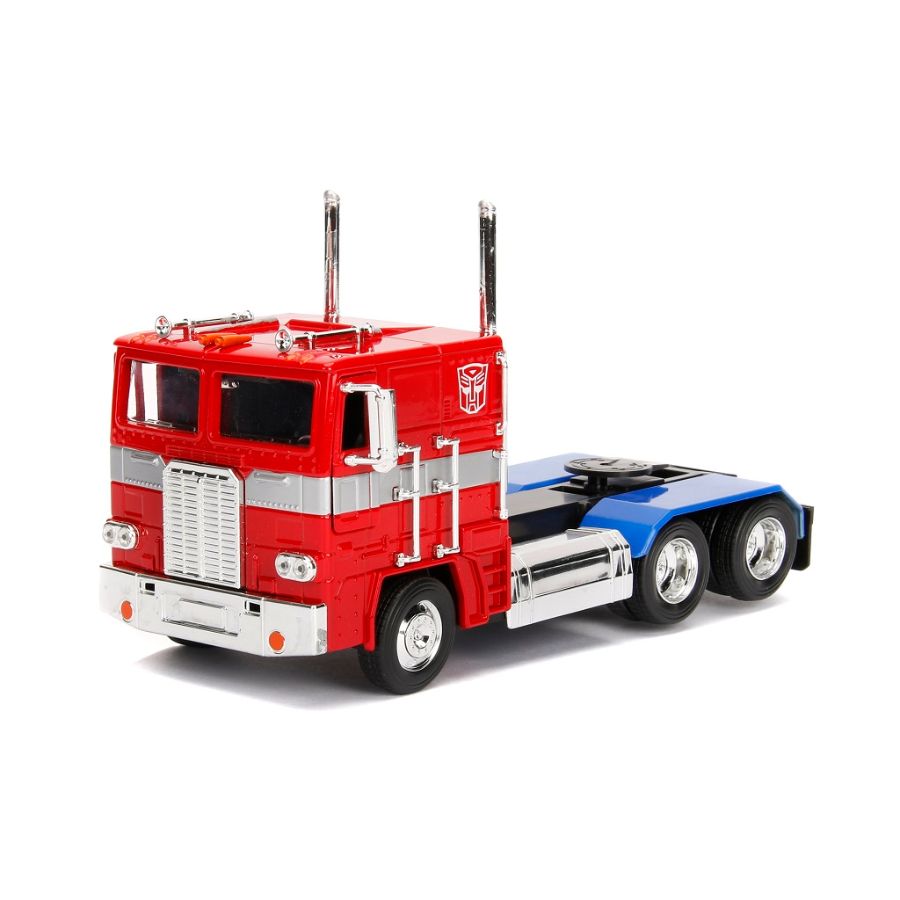Jada Diecast 1:24 Transformers Optimus Prime G1 Truck