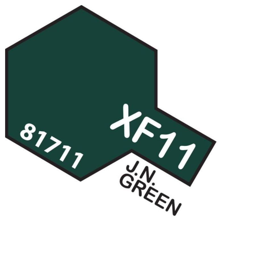 Tamiya Mini Acrylic Paint XF11 JN Green