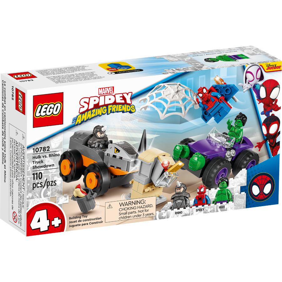 LEGO Super Heroes Hulk Vs Rhino Truck Showdown