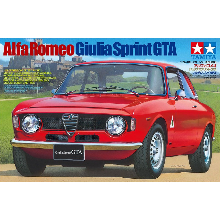 Tamiya Model Kit 1:24 Alfa Romeo Giulia GTA Sprint