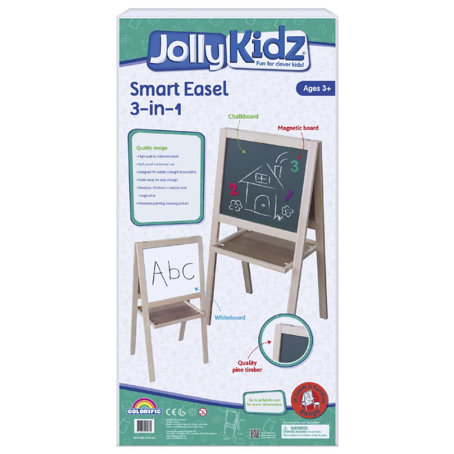 Jolly KidZ Smart Easel 3 In 1