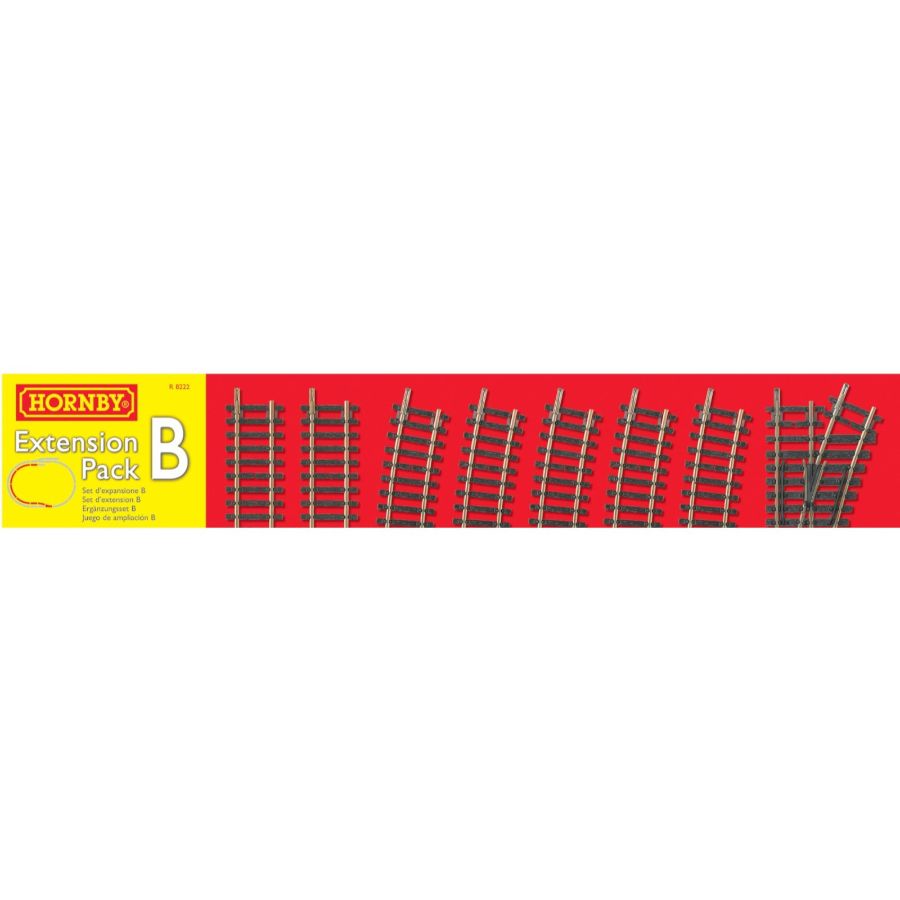 Hornby Rail Trains HO-OO Track Extension Pack C