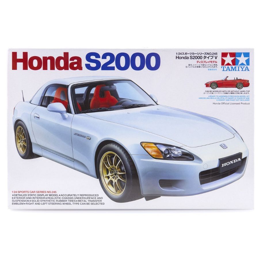 Tamiya Model Kit 1:24 Honda S2000 2001 Version