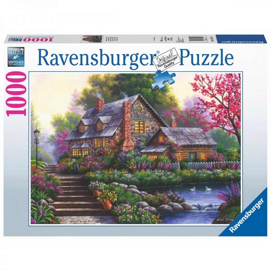 Ravensburger Puzzle 1000 Piece Romantic Cottage