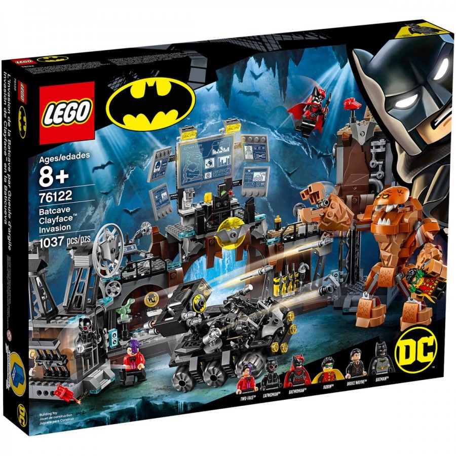 LEGO Super Heroes Batman Batcave Clayface Invasion