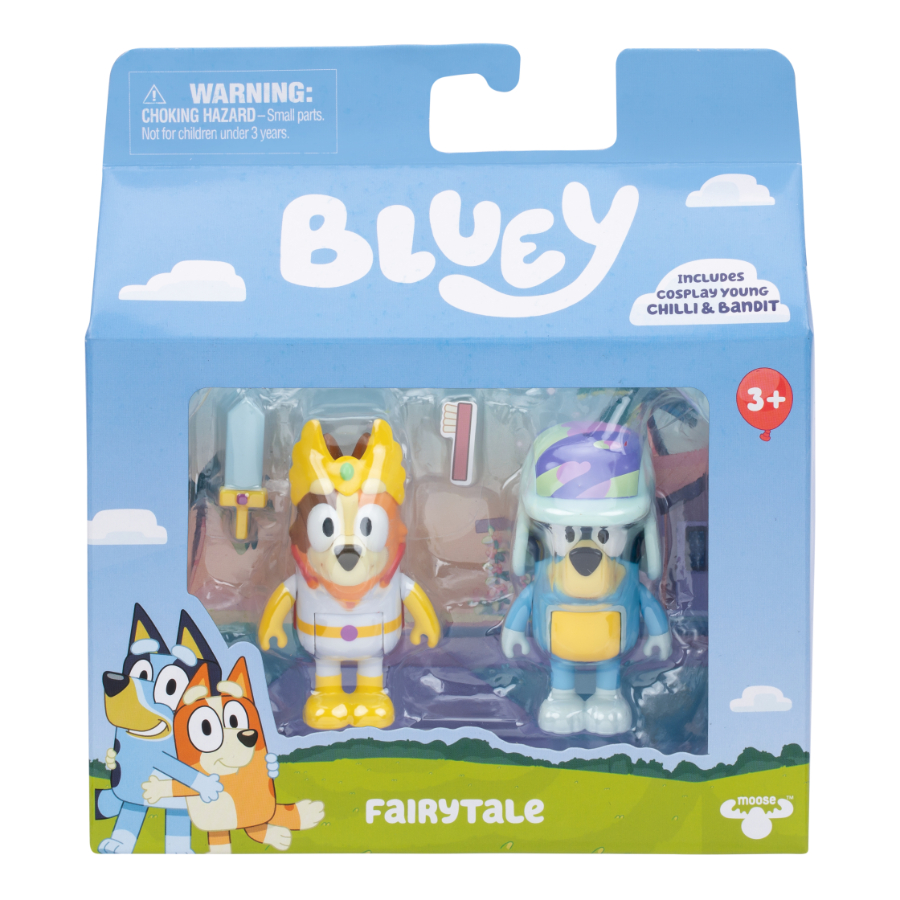 Bluey Series 12 Figurine 2 Pack With Accessories Assorted