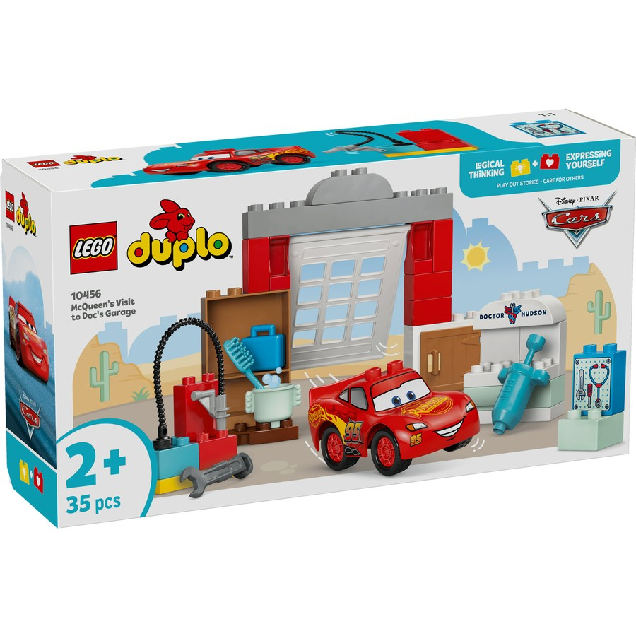 LEGO DUPLO McQueens Visit To Docs Garage