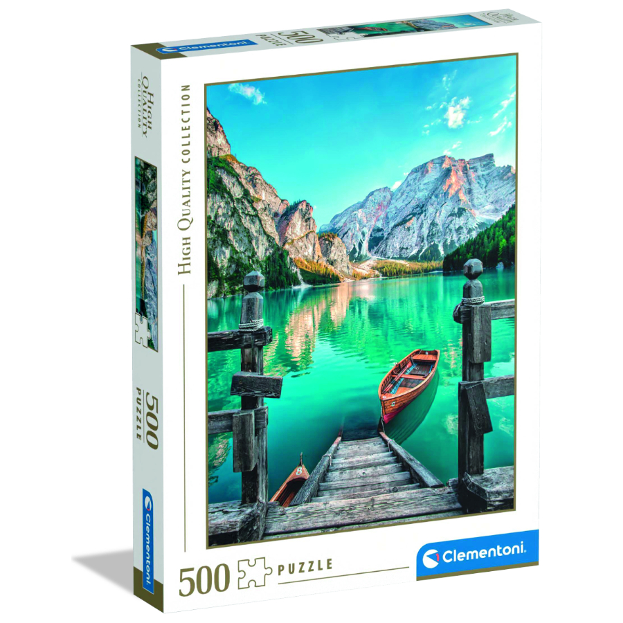 Clementoni 500 Piece Puzzle Braies Lake