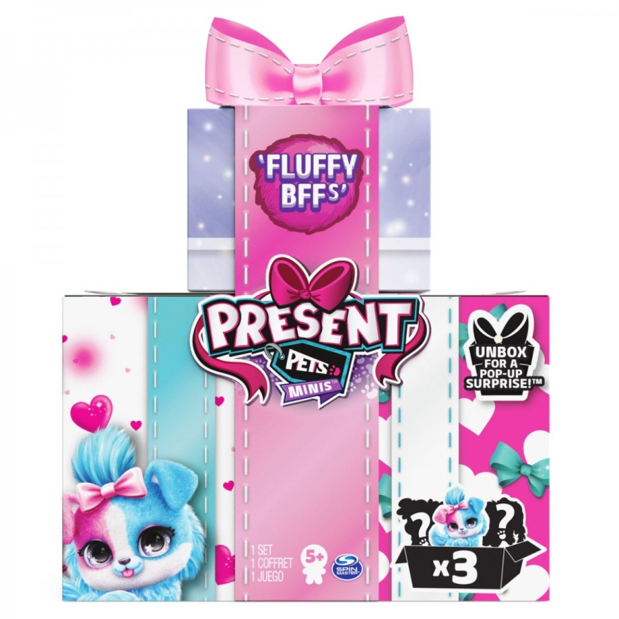 Present Pets Mini Fluffy BFFS 3 Pack