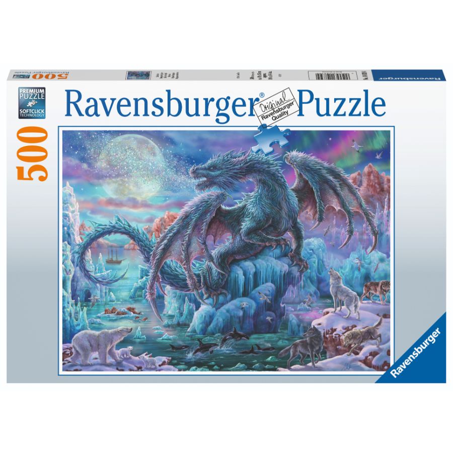 Ravensburger Puzzle 500 Piece Mystical Dragons