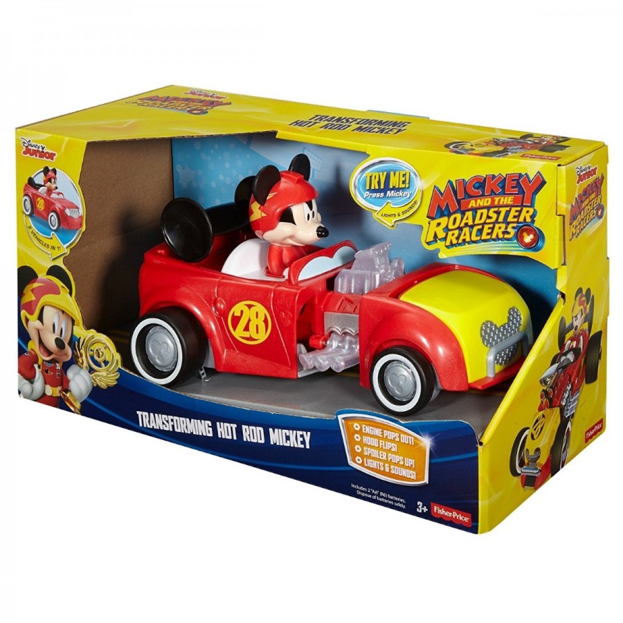 Mickey & The Roadsters Transforming Hot Rod