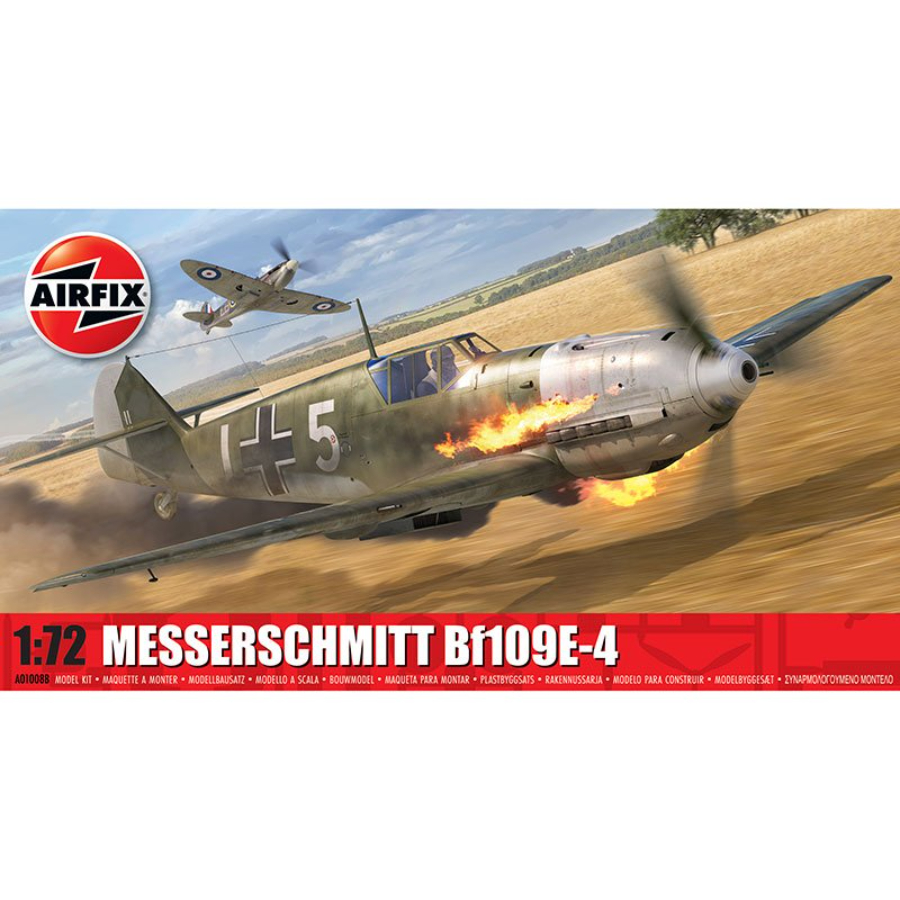 Airfix Model Kit 1:72 Messerschmitt BF109E-4