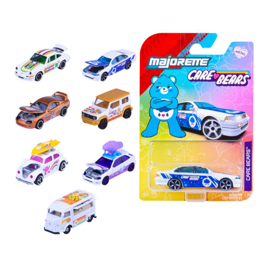 Majorette Diecast Cars Care Bears Mini Car Assorted