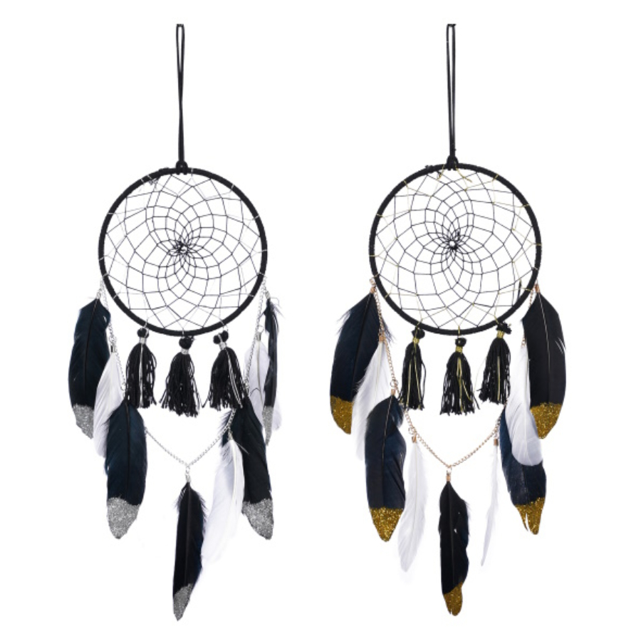 Dream Catcher Black 16cm Assorted